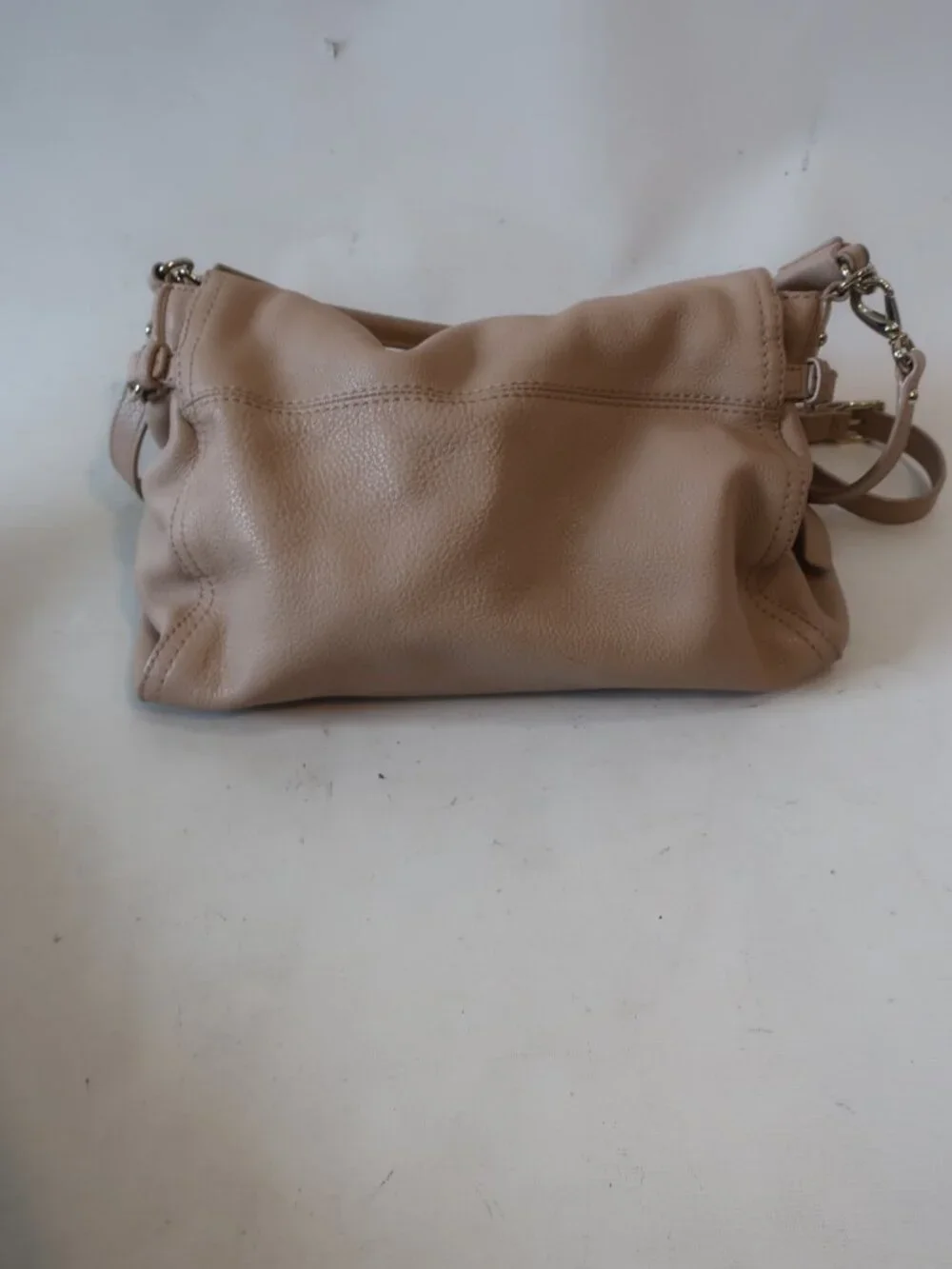 Women Kate Spade Beige Leather Crossbody Bag